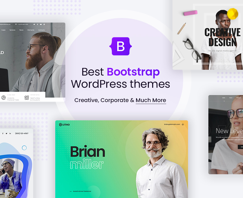 21+ Best Bootstrap WordPress themes for creative, corporate, and other business websites 2024