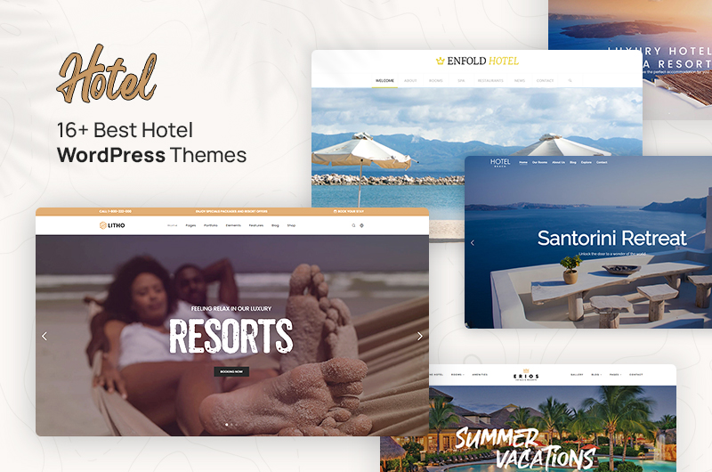 16+ Best Hotel WordPress Themes With Modern Design