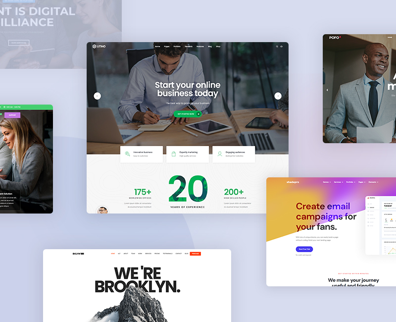 18+ Best startup WordPress themes to try in 2022