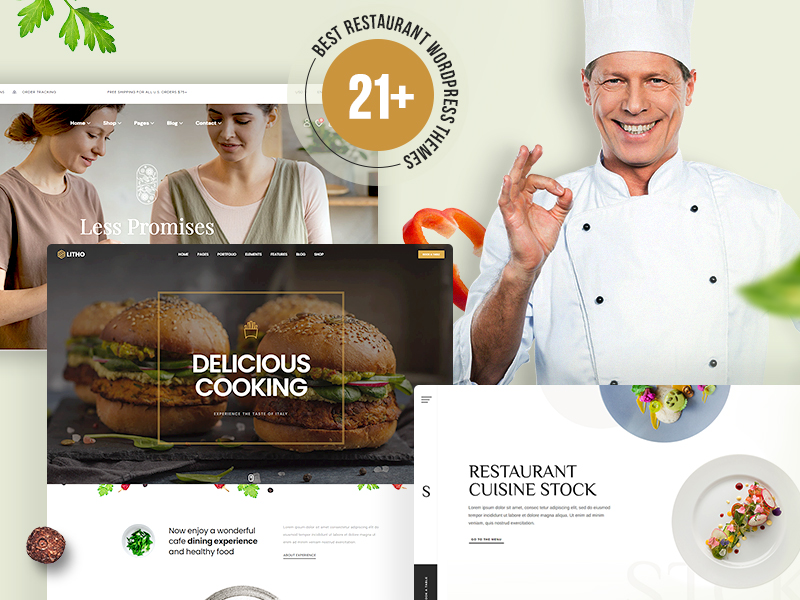 21+ Best restaurant WordPress themes to take your food business online in 2023