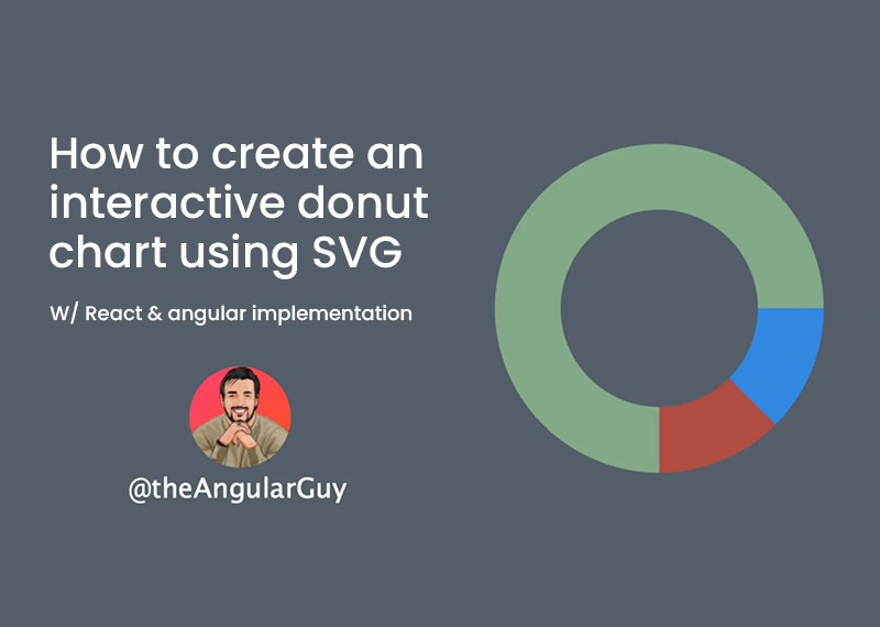 Create Interactive Donut Chart using SVG
