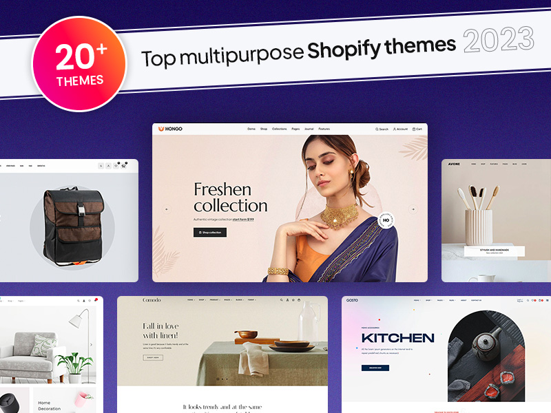 20+ Best Multipurpose Shopify Themes That Help You To Boost Sales