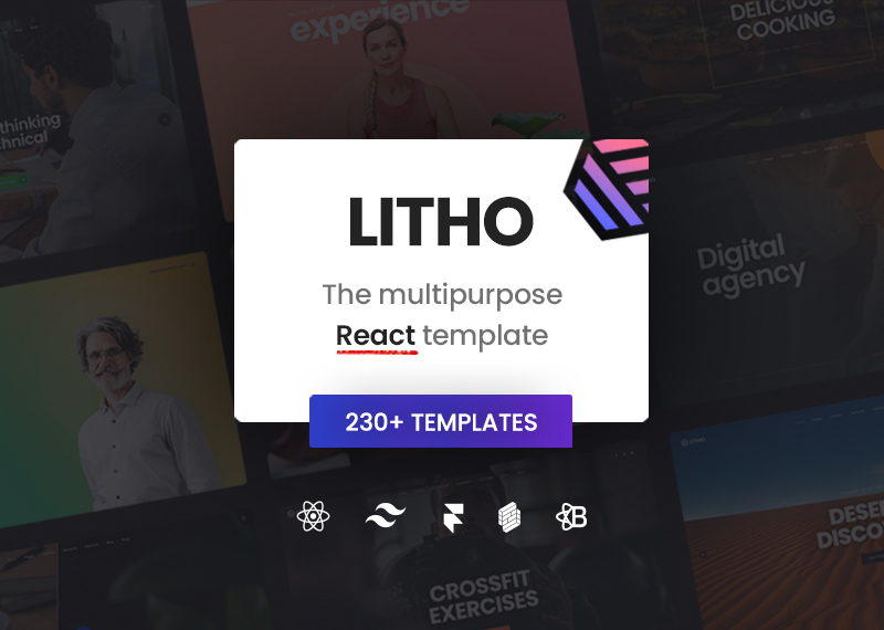 Litho – The Multipurpose React Template