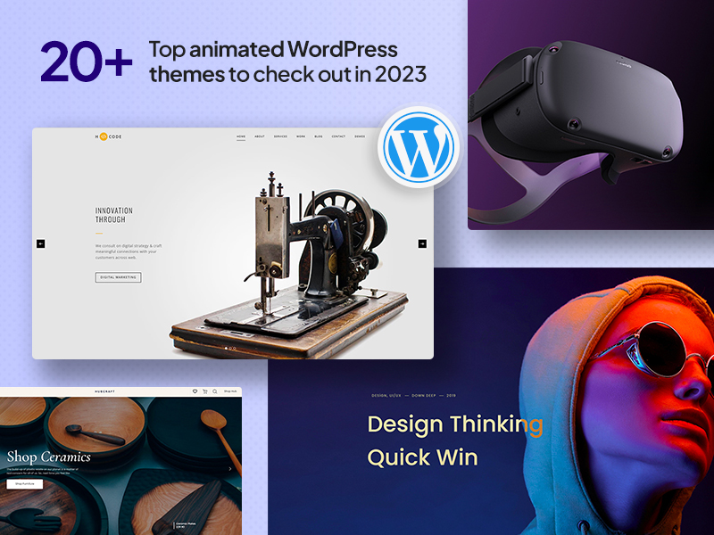 20+ Top Animated WordPress Themes Must Refer in 2023